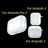 AirPods 2 Pro Air Pods için 3 Kulaklık AirPod Bluetooth Kulaklık Aksesuarları katı Silikon Sevimli Koruyucu Kapak Apple Kablosuz Şarj Kutusu Şok geçirmez 2nd Case