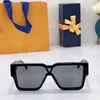 Gafas de sol de lujo cuadradas vintage Moda Ins Net Red Mismos hombres y mujeres Gafas Diseñador Sunglass Eyeglass Outdoor Black Eyeglass Frame Wholesale Lunettes Z1593e