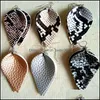 Dangle Lustre Dangle Lustre Buffalo Plaid Doux Coeur Couches Faux Cuir Boucles D'oreilles Animaux Imprimé Points Saint Valentin Cadeaux Dhvjo