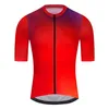 Racing Sets Sell Well Red Pro Bicycle Team Short Sleeve Men's Cycling Jersey Summer Breathable Clothing