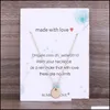 Pendant Necklaces 26 Letters Initial Necklace Sier Gold Color Disc Alphabet Women Kolye Collier Friends Family Letter Jewelry 185 Q2 Dhgls