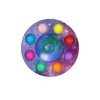 Novità Giochi Otto pianeti finger spinner Giocattoli antistress per bambini Natale Poppo xm