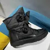 Snow Motocycle Martin Boot Designer Boots Ankle Boots Platform Down Leather Winter Skiing Shoes Non-Slip Outsole Boots No418