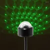 Stringhe Mini USB Party Luce colorata Attivata dal suono Palla da discoteca rotante Luci DJ Lampada per effetti scenici a LED RGB