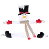 Christmas Decorations Party Home Decoration Snowman Santa Standing Doll Tree Year