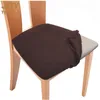 Housses de chaise Joy Textile Couverture Style moderne Plaine Salle à manger Chaises de siège Spandex Stretch Élastique pour la cuisine Accueil Décor de mariage