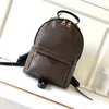 Fashion Designer woman backpack men shoulder bags double straps bag handbag flowers letters