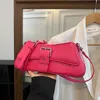 Messenger Çantalar Kadınlar 2022 Yeni Basit Basit Desen Gündelik Tek Omuz Crossbody Under Koltuk