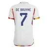 2022 World Cup E.HAZARD Fußballtrikots De Bruyne LUKAKU 22 23 Fußballtrikot HAZARD Camiseta futbol KOMPANY MERTENS Belgique Maillot Foot Erwachsene Männer und Kinder Kit