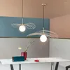 Lampes suspendues Nordic Ins Fer Restaurant LED Lumières Bar Café Lampe Personnalité Créative Simple Salle À Manger Cuisine Suspendue