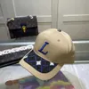 Ball Caps 22s Novo chapéu de balde de moda Baseball Cap desenhista Hat para homens Bordados de luxo Esportes ajustáveis ​​e lazer de alta qualidade Sun Sun