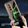 Cell Phone Cases GKK Tempered Glass For Samsung Galaxy Z Fold 3 2 5G Anti-knock Luxury Plating Frame Hard 2 3 Cover W221014