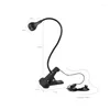 Bordslampor LED med klipphållare Portable USB Power Flexibel Bookish Desk Lamp Bedside Lampada Hushåll Belysning för bok8598278