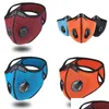 Designer Masks Adjustable Faces Mask With Vae Rich Colors Filters Face Masks Ventilation Mascarilla Comfortable Anti Fogging Waterpro Dh9Wn