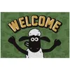 Lamb Shaun cartoon silk enclosure mat doormat porch mat can be cut washable non-slip carpet Support for custom size