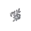 2024 Silver Jewelry Diamond Flower Wedding Ring DIY Pandoras Style Couple popular Ring Gift