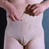 Hommes Body Shapers Mode Hommes Tummy Control Shorts Taille Haute Minceur Sous-Vêtements Shaper Sans Couture Ceinture Boxer Briefs Abdomen Pantalon