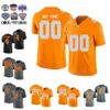 NCAA College Tennessee Volunteers Football 24 Dylan Sampson Jersey 11 Jalin Hyatt 4 Cedric Tillman 80 Ramel Keyton 24 Aaron Beasley Warren Burrell برتقالي أبيض رمادي