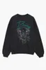 Top AB Femmes Designer Sweat-shirt Imprimer Lettre Pull Brodé Coton Brossé Col Rond Mode Pull BINGs Hoodie208P