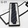 Krawaty Modne akcesoria Marka Mężczyźni 100% Jedwab Żakardowy Klasyczny Tkany Ręcznie Krawat na Ślub Casual i Biznesowy Krawat 66