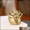 Torebki biżuterii torebki biżuterii torby torebki vintage róży róży pudełko pierścieniowe małe bibelotowe uchwyt do przechowywania obudowy na pierścienie kolczyki naszyjnik DH7SR