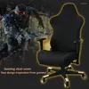 Stuhlhussen 4 Stück Gaming mit Armlehne Spandex Splicover Büro Sitzbezug für Computer Sessel Protector Cadeira Gamer