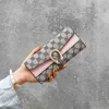 Wallets Wallet women's long multi card bag online live 2022 new wallet