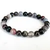 Strand MG1711 Womens Virgo Zodiac Bracelet 8 MM Botswana Agate Garnet Golden Obsidian Chakra Wrist Mala Natural Gemstone Jewelry