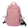 Lu Women Yoga Torby na zewnątrz plecak zwykły siłownia nastolatka student Schoolbag Knapsack 4 Colors2484