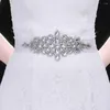 Belts Luxury Crystal Design Bridal Belt Shiny Diamond Girdle Cinturones Para Mujer Women Wedding Dress Decoration Apparel Accessories