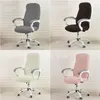 Stol täcker kontorsskrivbord täcker vattenbeständig jacquard studie dator elastisk spandex funna silla escritorio slipcovers