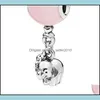 Charms 925 Sterling Sier Elephant And Pink Balloon Dangle Charm Fit Original European Bracelet Fashion Jewelry Accessories Drop Deliv Dhmax