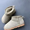브랜드 어린이 소녀 미니 스노우 부츠 겨울 따뜻한 유아 WGG 소년 어린이 어린이 플러시 따뜻한 신발 크기 EU21-35