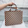 Evening Bags Totes PRAbag Symbola Gallerie Tote Bag Women Designer Bags Knitted Fabric Designers Handbag Large Capacity Shopping Bags Crossbody Purse