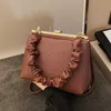 Petit sac carré gratuit et facile Femme Une épaule aisselle version loisir Tendance internet Femme