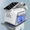 6 in 1 H2O2 Hydro M6 Facial Dermabrasion Vacuum Cleaner Blackhead Oxygen Machine Water Injection Plasma Blackhead Removal Deep Cleaning For Beauty Salon