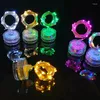 Strings Pool Night Lamp Water Fountain Float Waterproof Led Aquarium Boat Garden Pond DecorationUnderwater Lights Vase Submersible