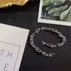 Pulseras con dijes, cadena de eslabones, pulsera de diseño único a la moda, joyería Invisible exquisita para mujeres y hombres, tamaño ajustable 297w