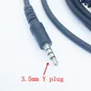 Walkie Talkie 2 In 1 Com Connector 3.5mm 8 Pins For YAESU VERTEX VX-1R 2R 3R 4R 5R 132 160 168 231 300 FT2500 GX1500 2000 3200 4800 Etc