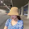 Wide Brim Hats Flower Lace Knitted Sun Hat For Summer Women Bucket Lady Sunshade BreathableFoldable Caps UV Protection Panamas