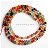 Другое см. PIC Natural Stone 2/3/4 мм крошечные бусинки Colorf Agates для браслета CHOKER JEWELRTY THEAL