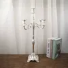 decoration weddings Improvement 5 arms candelabra centerpieces modern custom candle holder tapper luxury brass gold tall candle holders imake386