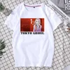 T-Shirt Tasarımcı Japon Elemanları Tokyo Sokak Giyim Baskılı Saf Pamuk Yuvarlak Boyun Kısa Kol Siyah ve Beyaz Pamuk Nefes Üretilebilir #135