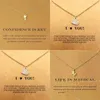 Pendant Necklaces Necklaces With Card Gold Elephant Heart Key Clover Horseshoe Triangle Charm Pendant Necklace Women Fashion Jewelry Dhwta