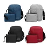 Backpack 3pcs Laptop For Men Anti Theft Waterproof Canvas Business Travel Bag School BagBackpack 22080023