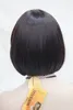 hivision heat resistant cute dark eggplant purple central dot skin top bob wig