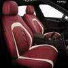 Auto -stoelbedekkingen Fuzhkaqi leer voor captur Duster Logan Fluence 2013 Kadjar Megane Laguna Auto Accessories Seats