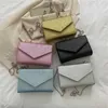 지갑을위한 다리적 작은 가방 여성 2022 여름 버전 간단한 체인 여성 One Shoulder Messenger Flash