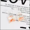 Dangle Chandelier Originality Dangle Earrings Transparent Fashion Ear Pendants New Candy Goldfish Personality Resin Woman Lovely Ear Dhepu