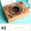 Christmas pastry packaging box Christmas baking packaging Christmas Eve biscuit gift boxes LT100